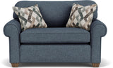 Thornton Fabric Stationary Twin Sleeper | Flexsteel
