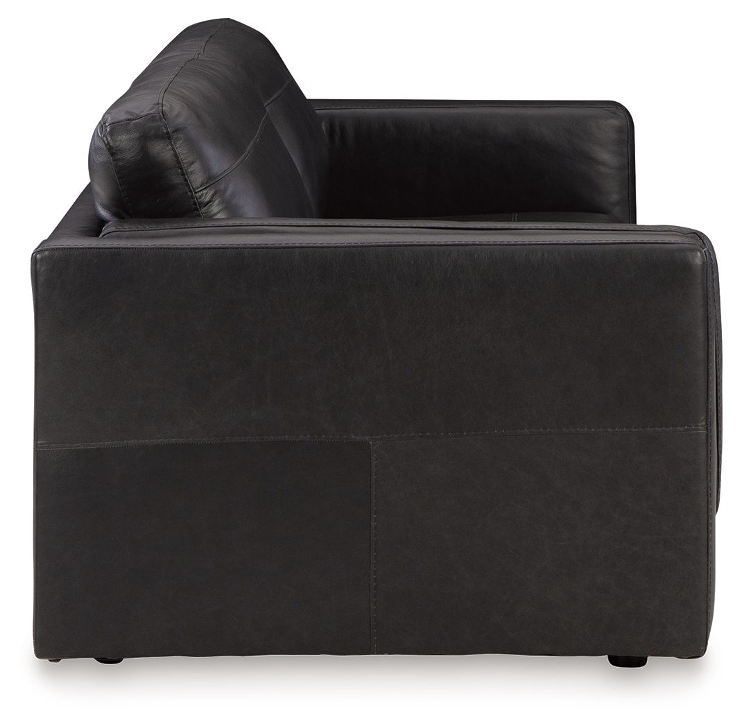 Amiata - Onyx - 4 Pc. - Sofa, Loveseat, Chair And A Half, Ottoman | Ashley | Home Elegance USA