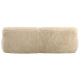 Abide Rounded Sheepskin Sofa - Beige by Uttermost - View 7