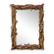 Rooted Reflection Mirror Natural - Dark Brown by Uttermost - View 1