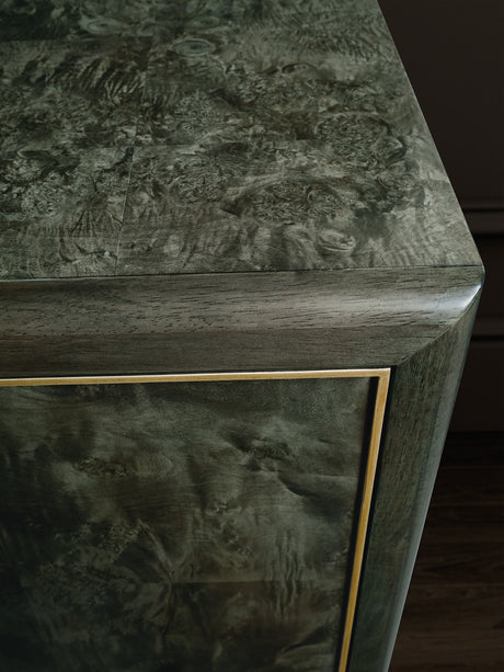 Melange Envy Door Chest - Dark Green by Hooker Furniture - View 6