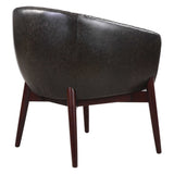Anders Chenille Accent Chair - Black / Light Brown by Uttermost - View 5