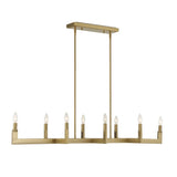 Cordoba 8 Light Linear Chandelier - Gold by Uttermost - View 4