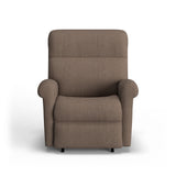 Davis Transitional Fabric Power Rocking Recliner With Power Headrest | Flexsteel