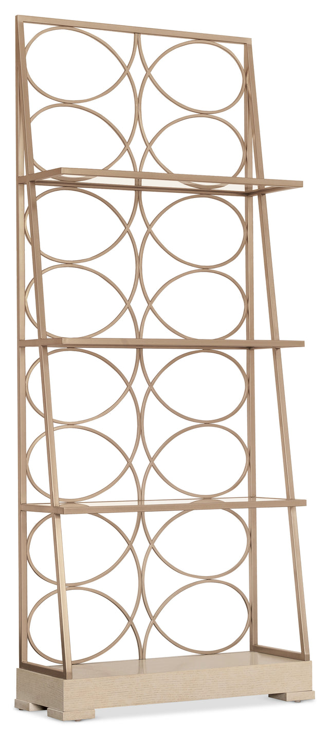 Melange Flourish Etagere - Gold by Hooker Furniture - View 1
