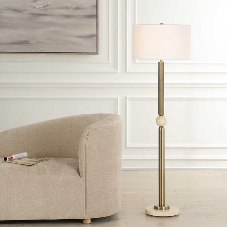 Hudson Floor Lamp - Gold by Uttermost - View 2