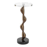 Remolino Drink Table - Bronze by Uttermost - View 3