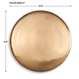 Bombay Outdoor Wall Art - Gold by Uttermost - View 6