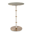 Cyprus Accent Table Brass / White - Gold / White by Uttermost - View 1
