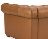 Glover Power Reclining Loveseat With Power Headrest - Light Brown by Hooker Furniture - View 8