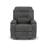 Kerrie Transitional Fabric Swivel Gliding Recliner | Flexsteel