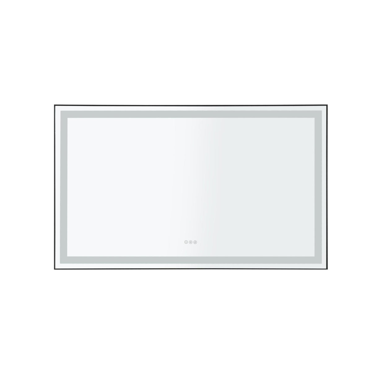 60in. W x 48 in. H Super Bright Led Bathroom Mirror with Lights, Metal Frame Mirror Wall Mounted Lighted Vanity Mirrors for Wall, Anti Fog Dimmable Led Mirror for Makeup, Horizontal/Verti - W1272103493 - image - 15