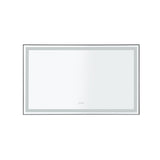 60in. W x 48 in. H Super Bright Led Bathroom Mirror with Lights, Metal Frame Mirror Wall Mounted Lighted Vanity Mirrors for Wall, Anti Fog Dimmable Led Mirror for Makeup, Horizontal/Verti - W1272113401 - image - 15