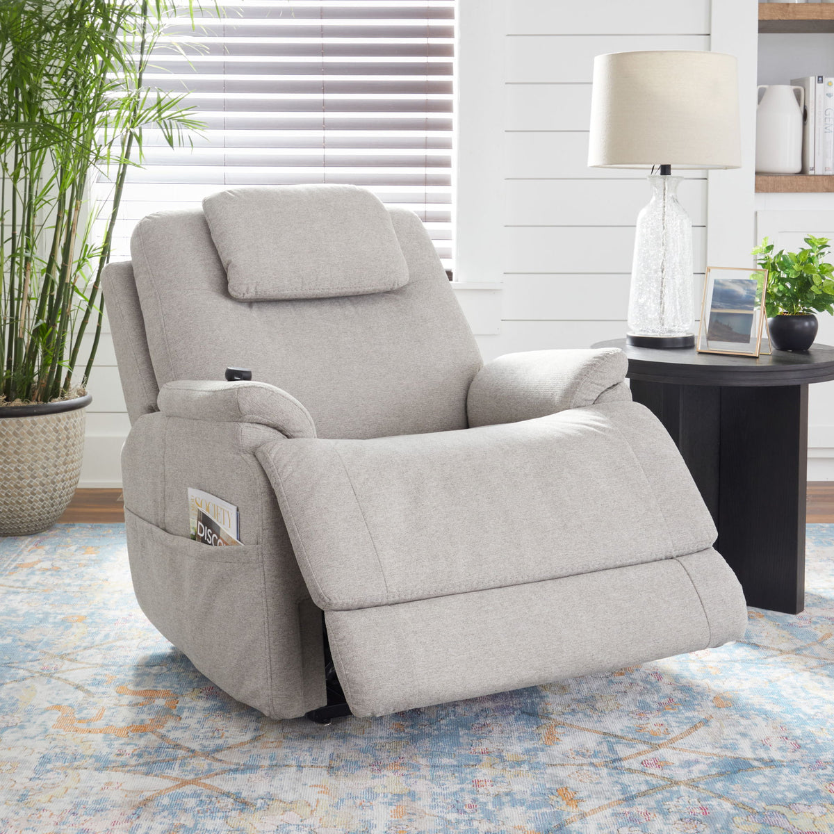 Zecliner Model 2 Petite Power Sleep Chair - Dove | Flexsteel