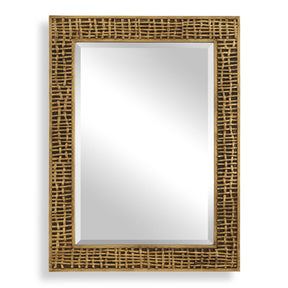 Woven In Time Time Mirror - Gold by Uttermost - View 1