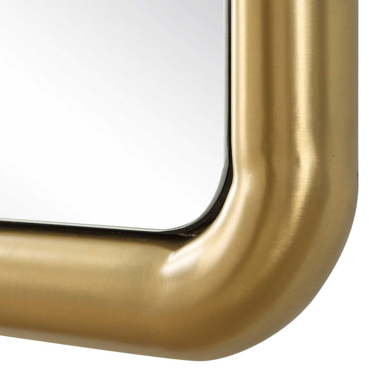 Atkinson Modern Mirror Brass - Gold by Uttermost - View 5