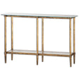 Elenio Glass Console Table - Gold by Uttermost - View 1