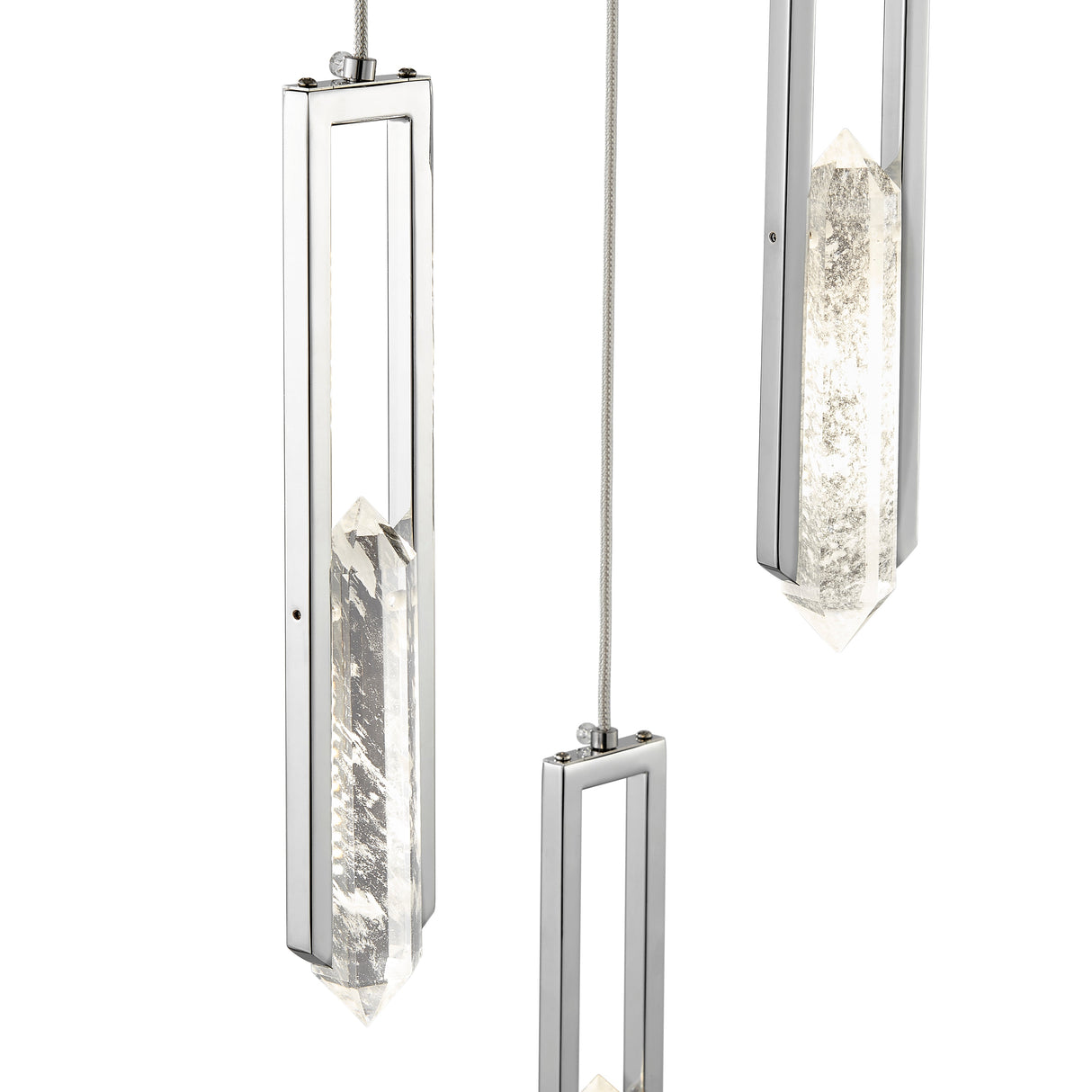Elysian 5 Light Chandelier // Chrome  | Finesse - Home Elegance USA
