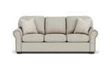 Preston Fabric Sofa With Nailhead Trim | Flexsteel