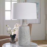 Scouts Table Lamp - Silver / White by Uttermost - View 3