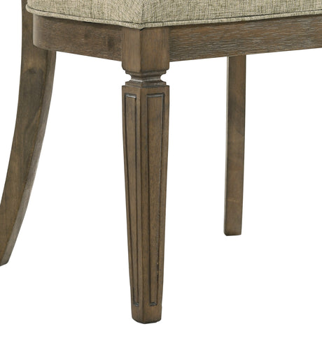 Parfield Weathered Oak Finish 7PCs Dining Room Set - sold by Home Elegance USA