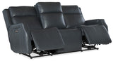 Nelson Zero Gravity Power Sofa With Power Headrest And Lumbar - Black by Hooker Furniture - View 7