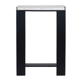 Kenora Marble Accent Table - Black / White by Uttermost - View 6