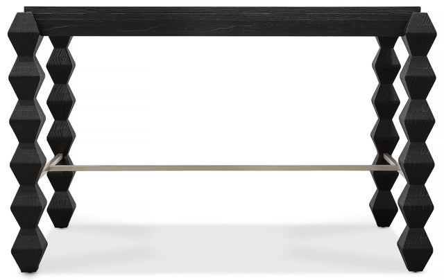 Commerce And Market Xaden Gathering Desk - Black by Hooker Furniture - View 4