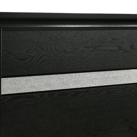 Annie Black 4-piece Full Bedroom Set - sold by Home Elegance USA