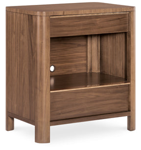 Eleana Two Drawer Nightstand Medium Wood - Dark Brown by Hooker Furniture - View 1