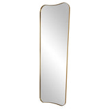 Belvoir Large Mirror Antique Brass - Yellow by Uttermost - View 4