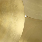 Cymbalic Round Brass Wall Art (Set of 3) Brass - Gold by Uttermost - View 6