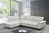 Divani Casa Maine Modern Eco - Leather Sectional Sofa WRecliner Vgkne9104 - Ltgry - VGKNE9104 - LTGRY - Home Elegance USA - 2