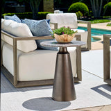 Midsummer Indoor-Outdoor Accent Table - Bronze by Uttermost - View 2
