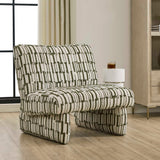 Willa Accent Chair - Green / White by Uttermost - View 3