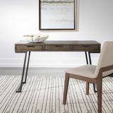 Comrade Natural Wood Desk - Dark Brown by Uttermost - View 3