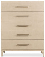 Westwood Five Drawer Chest Light Wood - Beige by Hooker Furniture - View 2