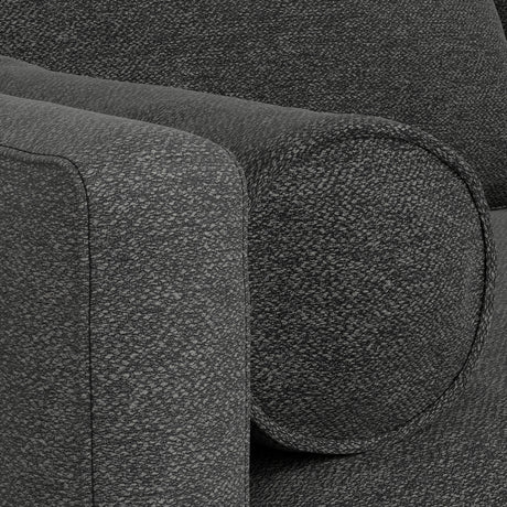 Morrison - Right Sectional Sofa - Charcoal Grey - sold by Home Elegance USA