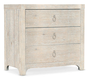 Serenity Antigua 3-Drawer Nightstand - Beige by Hooker Furniture - View 1
