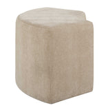 Khai Rounded Plush Dining Bench - Light Brown by Uttermost - View 7
