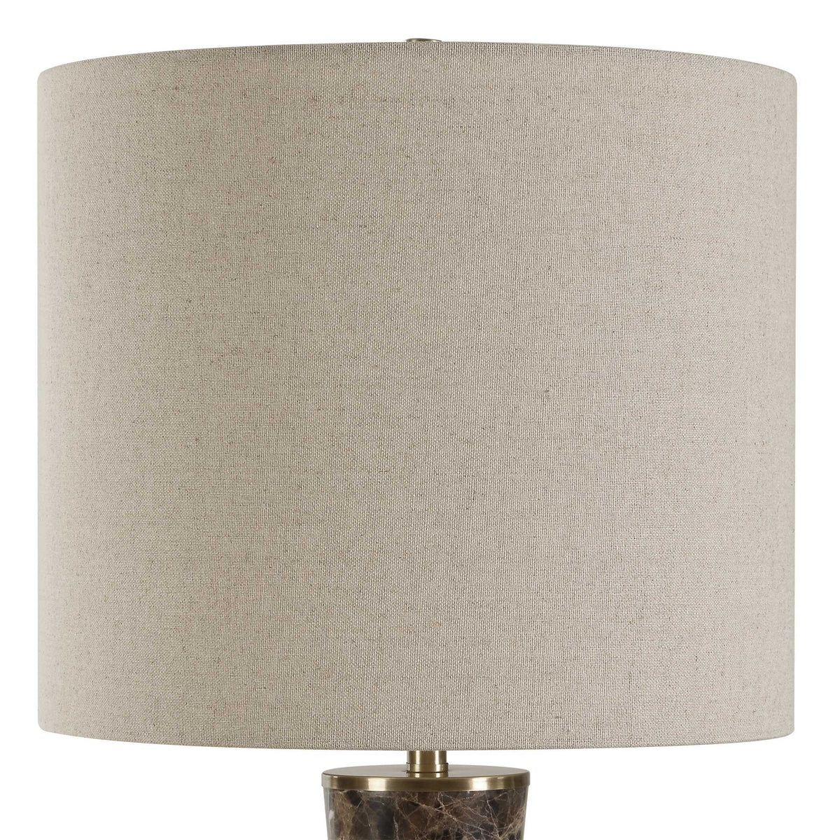 Jameson Marble Cones Table Lamp - Dark Brown by Uttermost - View 4