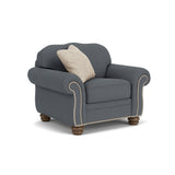Bexley Fabric Chair, Nailhead Trim | Flexsteel