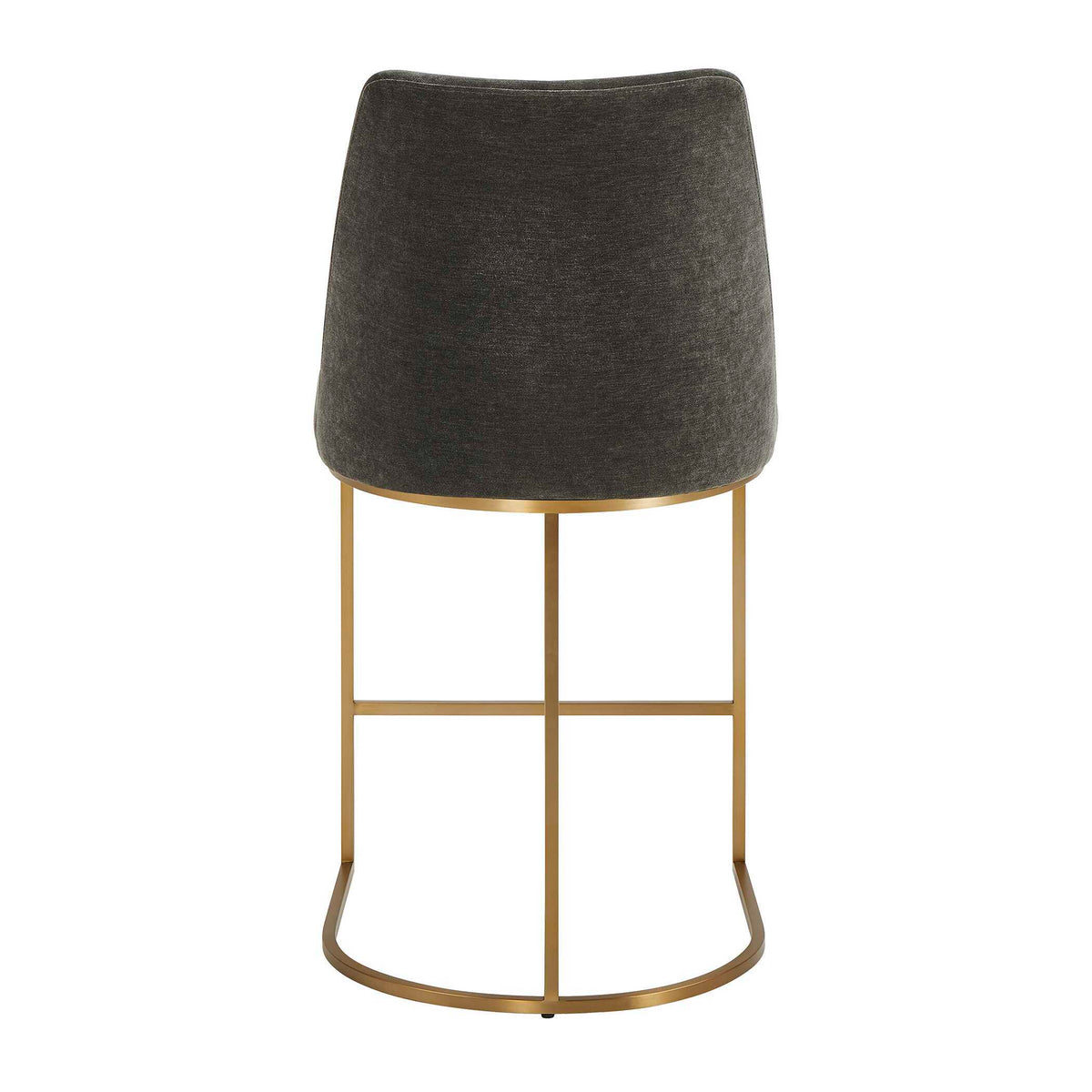 Hanni Counter Stool Charcoal - Dark Gray by Uttermost - View 6