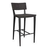 Calbas Outdoor Bar Stool - Black by Uttermost - View 2