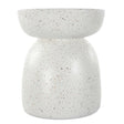Inhale Cast Accent Table - White by Uttermost - View 1