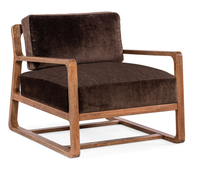 Moraine Accent Chair - Dark Brown / Light Brown by Hooker Furniture - View 1