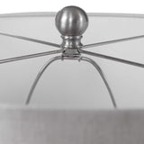 Felipe Table Lamp - Light Gray / White by Uttermost - View 6