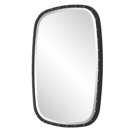 Benedo Industrial Mirror - Black by Uttermost - View 4