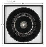 Sandara Shadow Box - Black by Uttermost - View 7