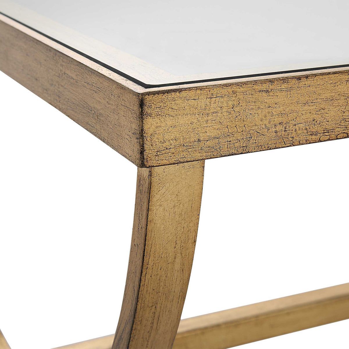 Crescent Coffee Table - Gold by Uttermost - View 6